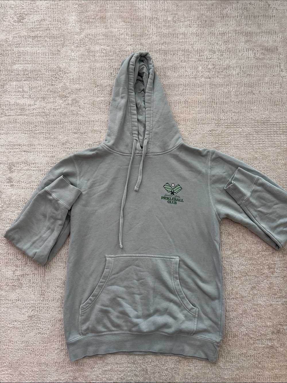 BARSTOOL PICKLEBALL CLUB PIGMENT DYED HOODIE